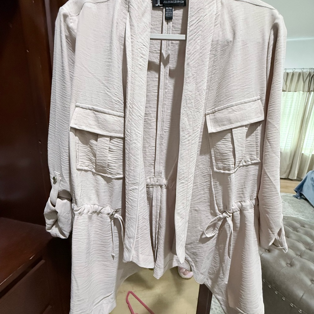 Jules & Leopold Light Plum Utility Jacket
